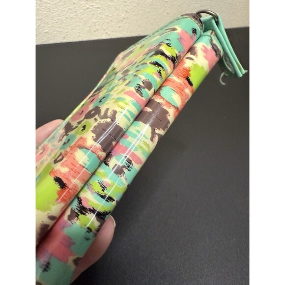 CLAIRE'S Abstract Mini Wallet Change Purse Billfold - Picture 4 of 8